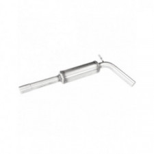 Tubo central con silencioso INOX para SKODA FABIA NJ 1.2 TSI 90-110cv 2014-