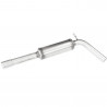 Tubo central con silenciador INOX para SKODA FABIA NJ 1.2 TSI 90-110cv 2014-