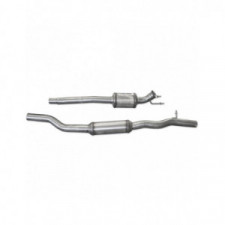 Tubo central con silencioso INOX para INFINITI Q30 S 2.0 211cv 2016-