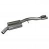 Tubo central con silenciador INOX para AUDI RS Q3 2.5 TFSi 310cv 2014-
