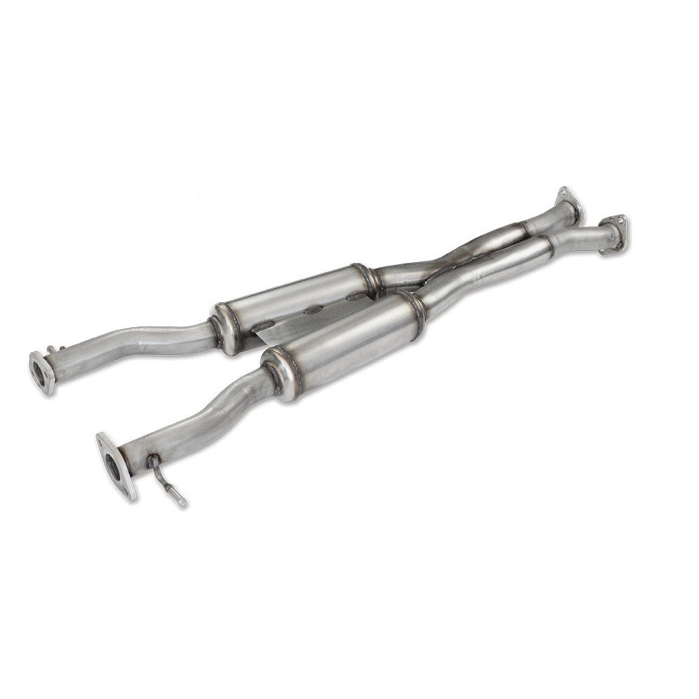 Tubo central INOX com silenciador para KIA STINGER GT 3.3 T-GDI 370hp 4WD 2018-Array