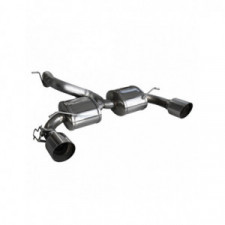 Terminal inox a válvula 114mm Racing D+I para FORD RS 2.3i Turbo 350cv 2016- diám.70