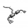 Válvula de aço inoxidável 2x80mm X-Race para AUDI S1 8X 2.0 TFSI 231hp QUATTRO Sportback 2014-