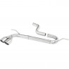Terminal inox libre 2x80mm Racing VOLKSWAGEN GOLF 7 2.0 GTD 184cv 2013- diám.55