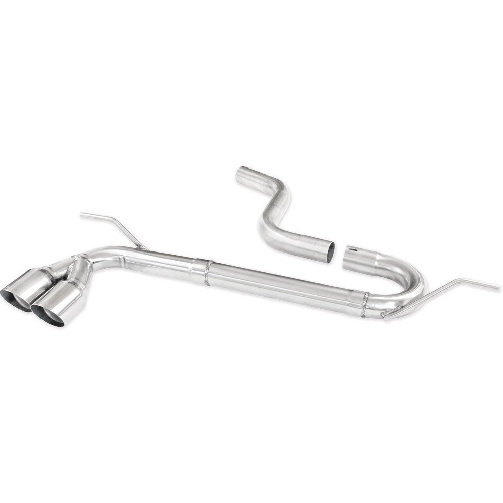 Terminal inox libre 2x80mm Racing VOLKSWAGEN GOLF 7 2.0 GTD 184cv 2013- diám.55Array
