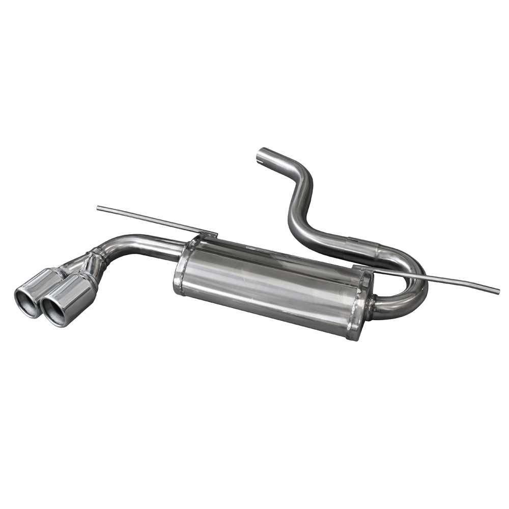 Terminal inox 2x80mm VOLKSWAGEN GOLF 7 2.0 GTD 184cv 2013- diám.55Array