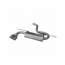 Terminal inox 2x80mm Racing VOLKSWAGEN GOLF 7 2.0 GTD 184cv 2013- diám.55