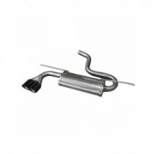 Terminal inox 2x80mm X-Race negro VOLKSWAGEN GOLF 7 2.0 GTD 184cv 2013- diám.55