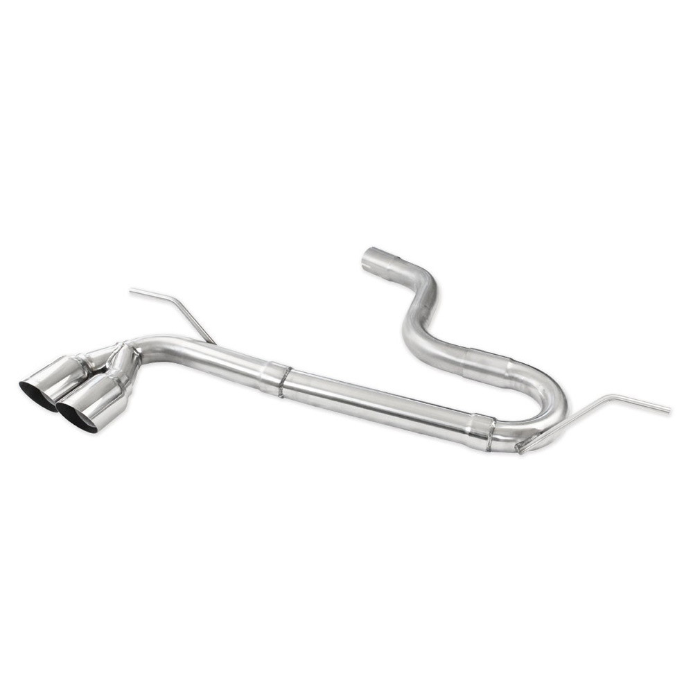 Terminal inox libre 2x80mm Racing VOLKSWAGEN GOLF 7 1.4 TSI 140-150cv 2013-Array