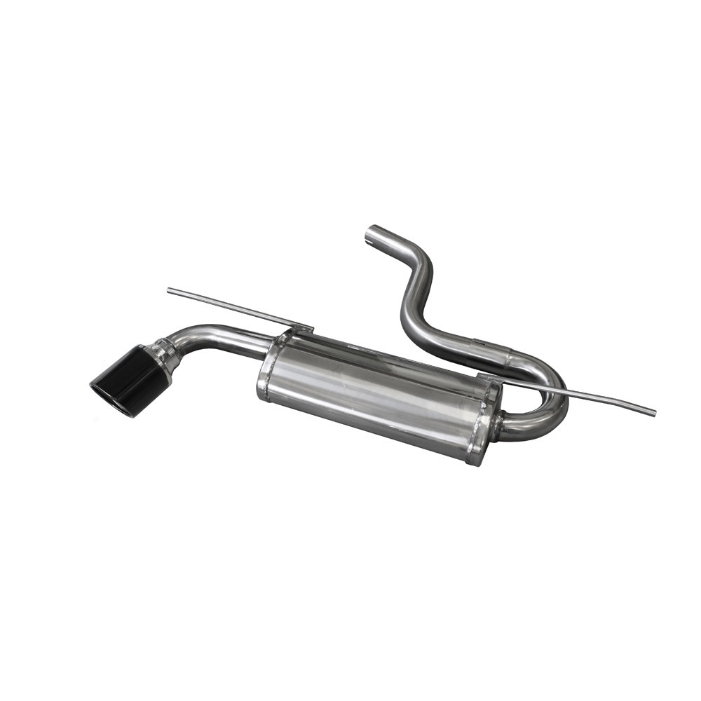 Terminal inox 100mm X-Race negro VOLKSWAGEN GOLF 7 1.6 TDI 105cv 2015-Array