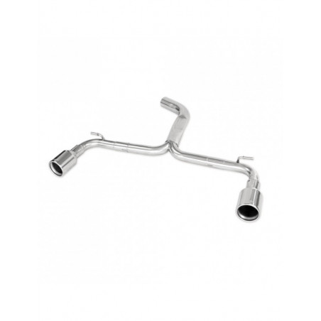 Terminal inox libre 102mm D+I VOLKSWAGEN GOLF 7 GTI Clubsport 2.0 TSI 265-290-310cv 2016-