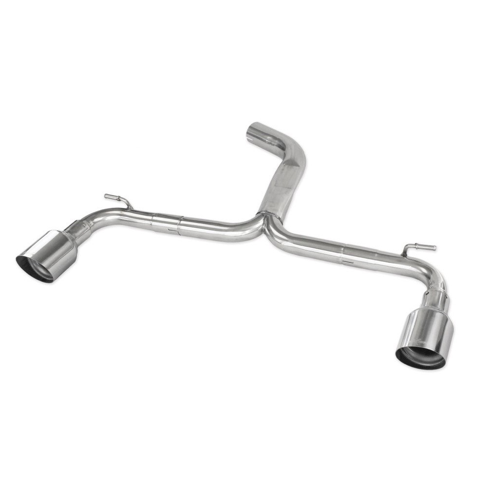 Terminal inox libre 102mm Racing D+I VOLKSWAGEN GOLF 7.5 2.0 GTI 245cv 2017-Array