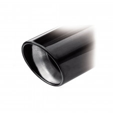 Escape Inoxcar Silent Rear Exhaust 2X80 X-RACE BLACK EDITION SEAT LEON II (Type 1P) 2.0 TSI CUPRA (240HP) depois de 2006 d65