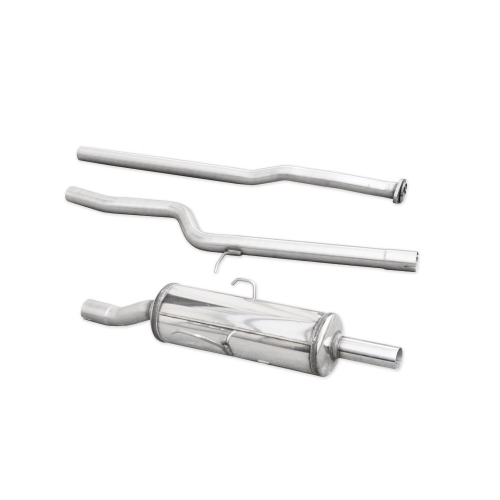 Linha Grupo N INOXCAR PEUGEOT 106 RALLYE / GTI / 1.6 16V 1996-2003 D54mmArray