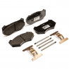 Kit frenos grandes 10 pistones delantero NISSAN Navara (D40) 2.5 DCI 05-, discos 340x28