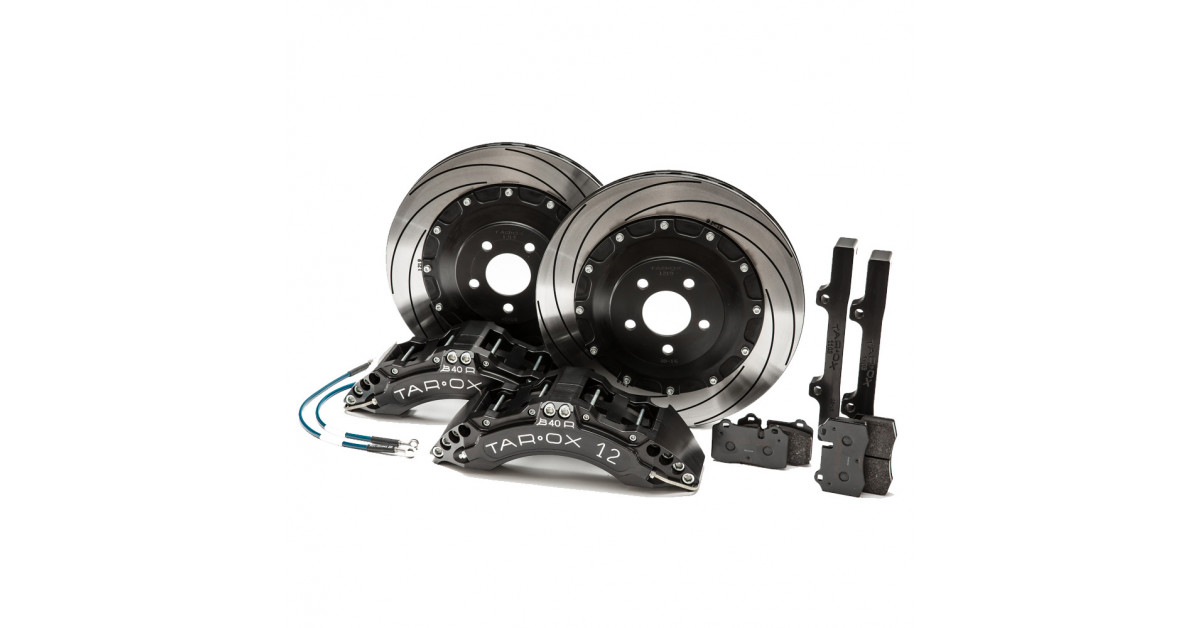 Kit frenos grandes 6 pistones delantero FERRARI 208 2,9 V8 Turbo 84-87, discos 328X30