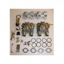 Kit de admissão Weber 2x40DCOE Ford X/Flow