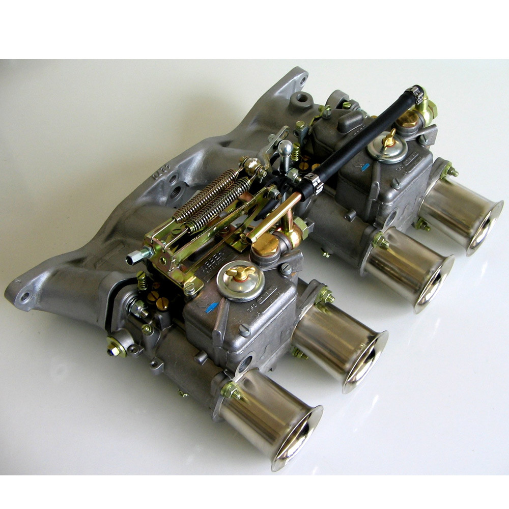 Kit admisión Weber 2x 48DCO Ford PintoArray