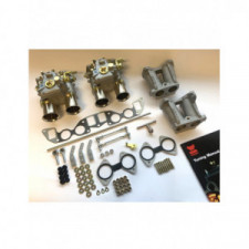 Kit carburador + tubo admisión Weber 2x 45DCOE Volvo B18/B20