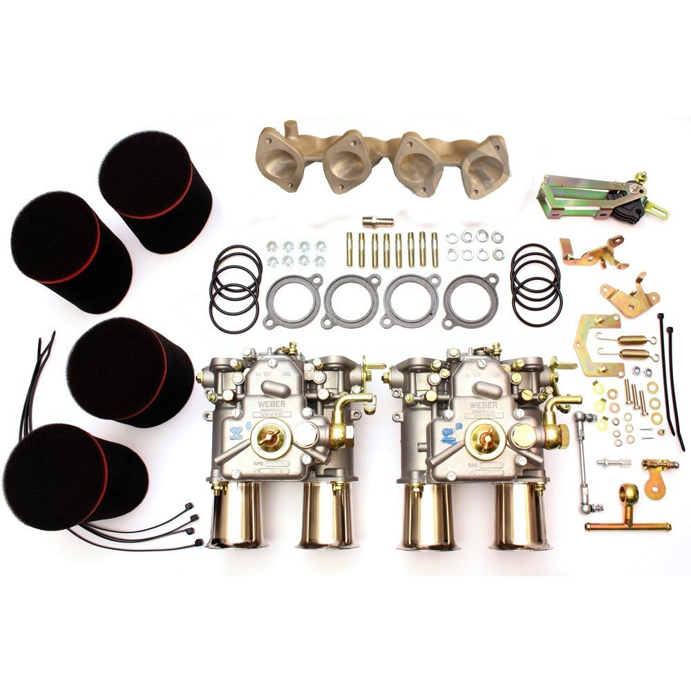 Kit de admissão Weber 2x 45DCOE Volkswagen Golf 1.8/2.0 8vArray