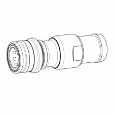 Acople hembra FIA Staubli gasolina manguito 32mm