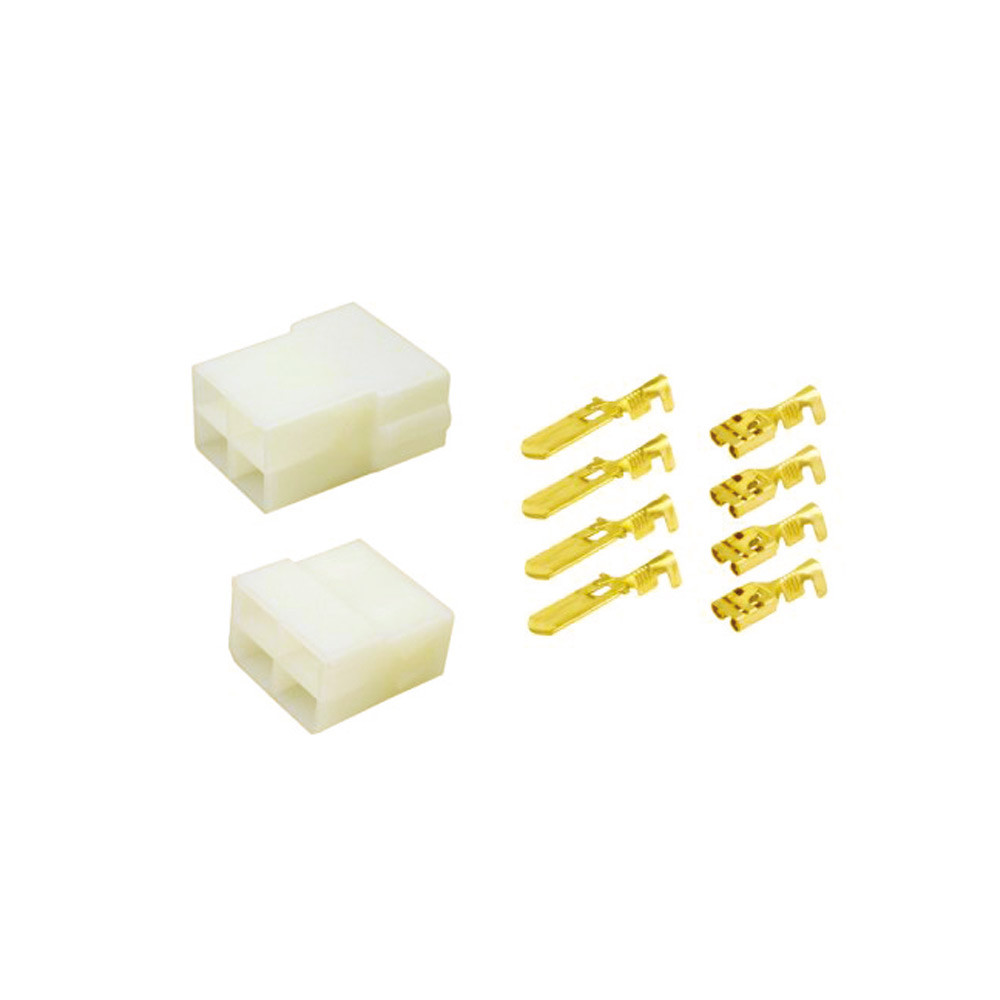 Conectores simples de 4 pólosArray