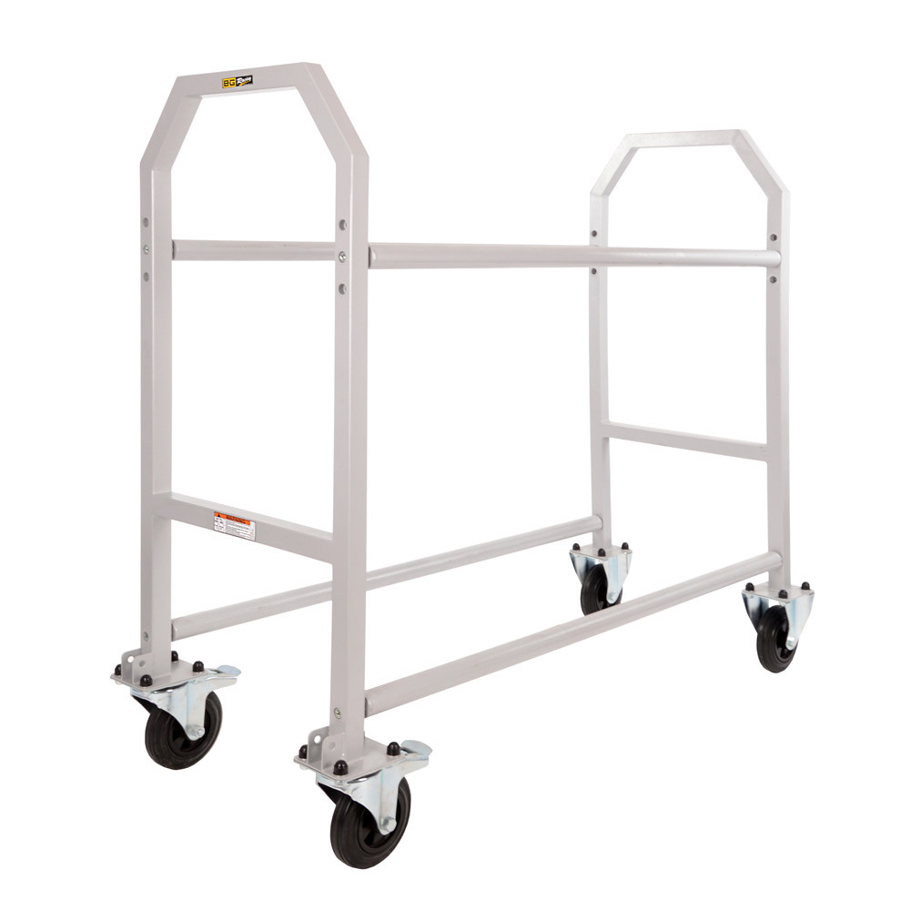 Carro portaneumáticos acero recubrimiento epoxi gris 1300 mm ruedas aluminio y caucho - GT2i EspañaArray