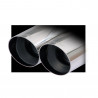 Terminal inox libre 2x80mm Racing D+I AUDI S3 8V SPORTBACK 2.0i TFSI 300cv QUATTRO 2013-