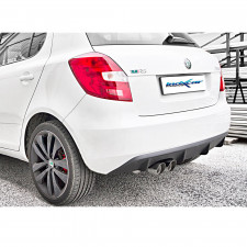 Catback 2x76mm Racing INOX SKODA FABIA tipo 5J 1.4 Tsi RS DGS 180HP 2012-