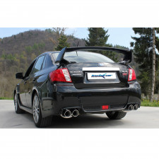 Catback 2x90mm Racing D+I INOX SUBARU IMPREZA 4WD 2.5T WRX STi 300CV 2010-2013