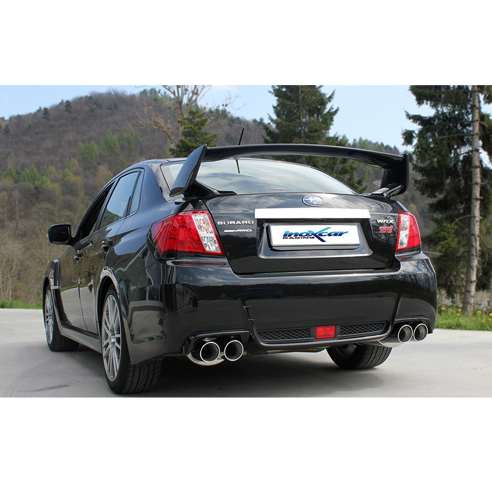 Catback 2x90mm Racing D+I INOX SUBARU IMPREZA 4WD 2.5T WRX STi 300CV 2010-2013Array