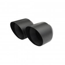 Terminal inox 2x90mm negro cerámica MINI COOPER JCW F55-F56 231cv 2014- diám. 70