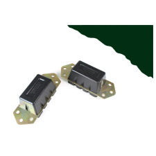 Silent Bloc Powerflex Heritage batente do amortecedor dianteiro 80 mm Land Rover Defender (2 peças)