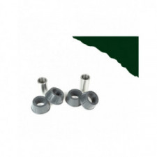 Silent-block Powerflex Heritage amortiguador trasero Land rover Defender 84-16 (2 piezas)