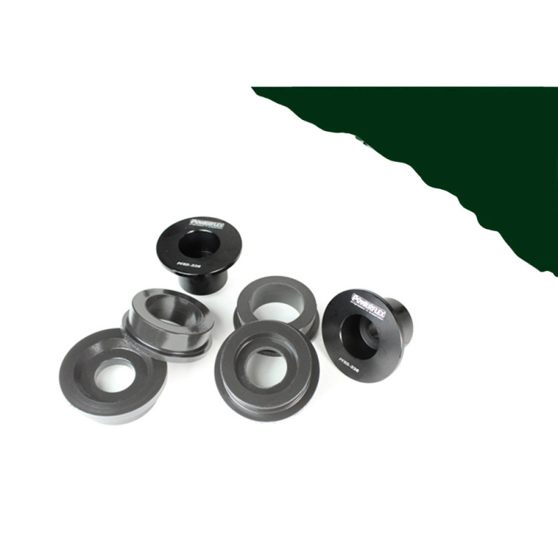 Silent Bloc Powerflex Heritage traseiro para diferencial traseiro BMW E36 (2 unidades)Array