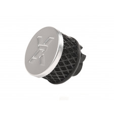 Pipercross - Respirador 13-19mm entrada borracha prata