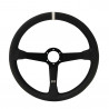 Volante GT2i Pro 380 Cuero Negro/ Brazos Negros Desplazado 65mm