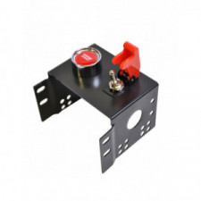 Botão de arranque da consola central do GT2i + interrutor vermelho