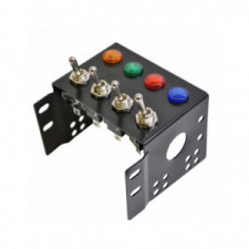 Consola central do GT2i 4x interruptores + 4x luzes indicadoras