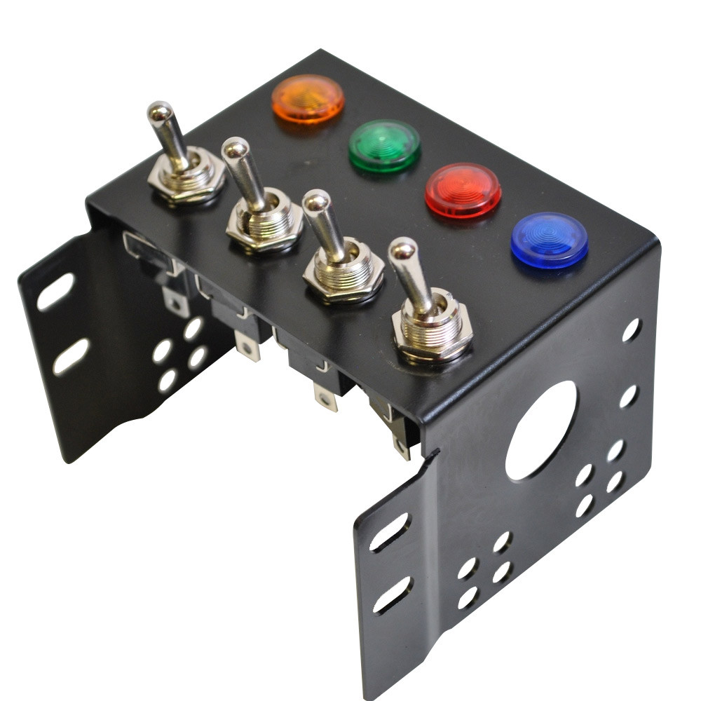Consola central do GT2i 4x interruptores + 4x luzes indicadorasArray
