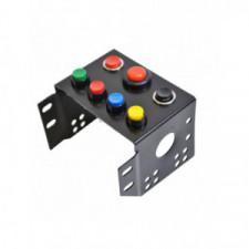 Consola central GT2i com arranque por botão + 6x botões de pressão a cores