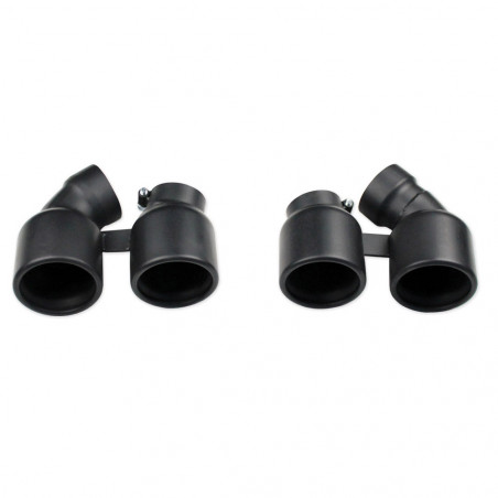 Silenciador Trasero 2x90 Black cerámico Inoxcar Derecha y Izquierda Porsche 911 991 3.8