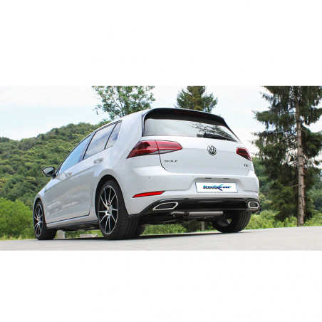 Terminal sem silenciador Inoxcar Volkswagen Golf 7.5 1.4 TSi depois de 2017 125hp