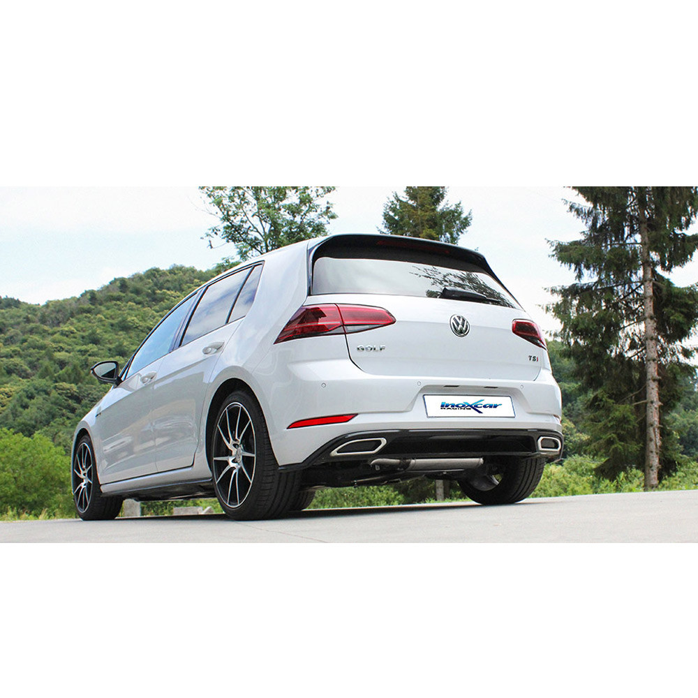 Terminal sem silenciador Inoxcar Volkswagen Golf 7.5 1.4 TSi depois de 2017 125hpArray