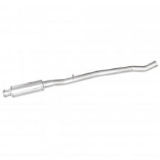 Tubo central con silencioso INOX para FORD RS 2.3i Turbo 350cv 2016- diám.70