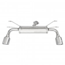 Terminal inox 100mm X-RACE D+I FIAT 124 1.4T 140cv 2016-