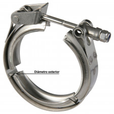 Abrazadera de escape V-BAND-POWERSPRINT