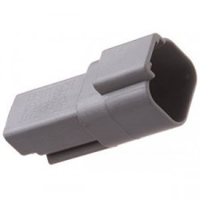 Conector DEUTSCH DT fêmea de 2 pinos