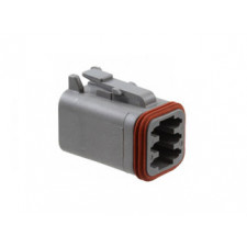 Conector DEUTSCH DT macho 6 pinos