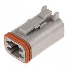 Conector DEUTSCH DT macho 4 alfiler